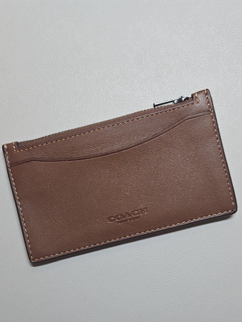 Coach Slim Zip Card Holder
